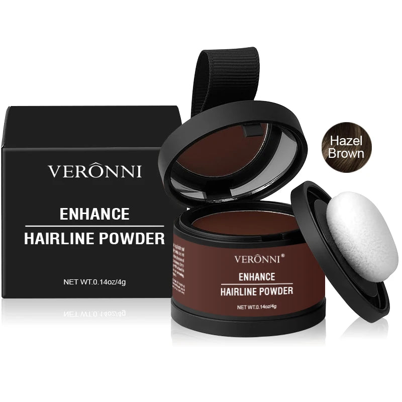 Poudre Correctrice Camouflage Cheveux VERONNI – Racines & Golfes, 14 Teintes