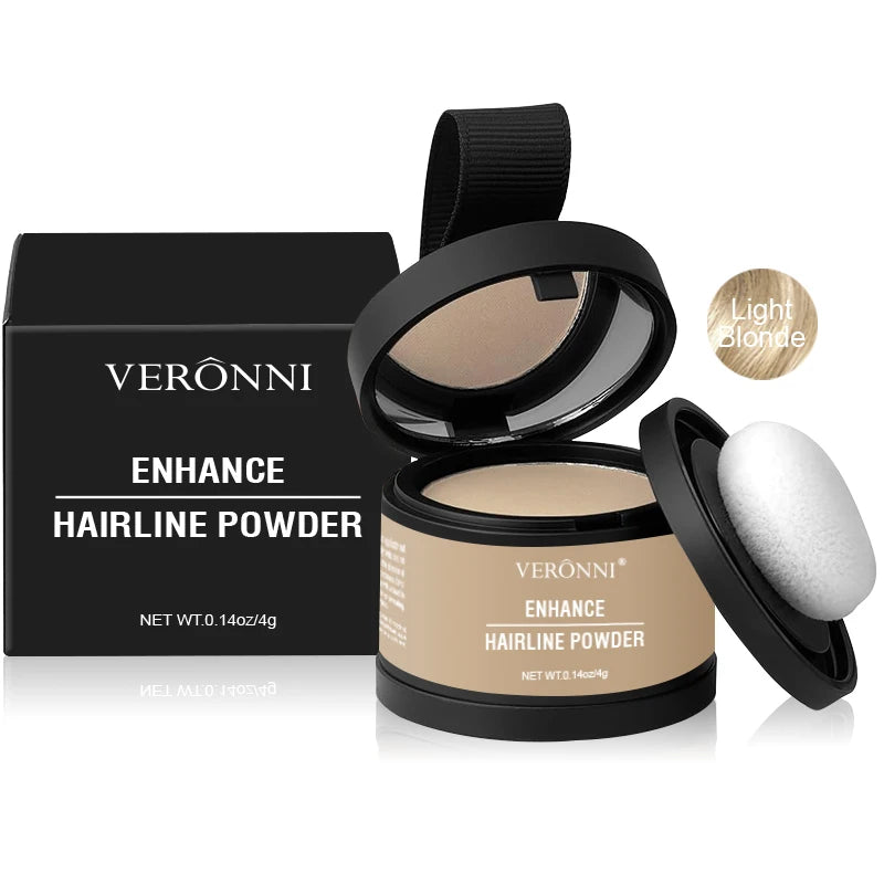 Poudre Correctrice Camouflage Cheveux VERONNI – Racines & Golfes, 14 Teintes