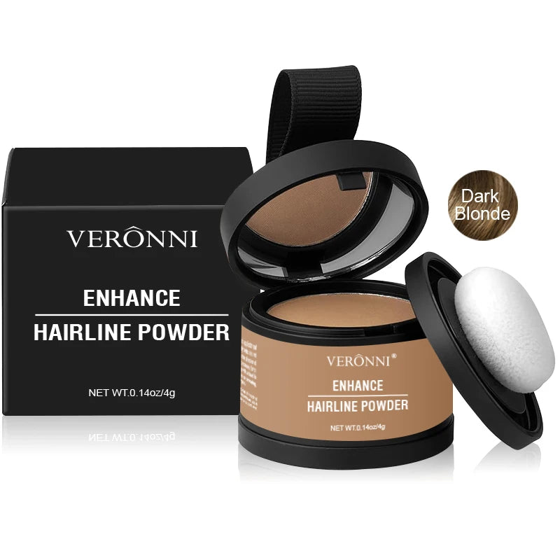 Poudre Correctrice Camouflage Cheveux VERONNI – Racines & Golfes, 14 Teintes