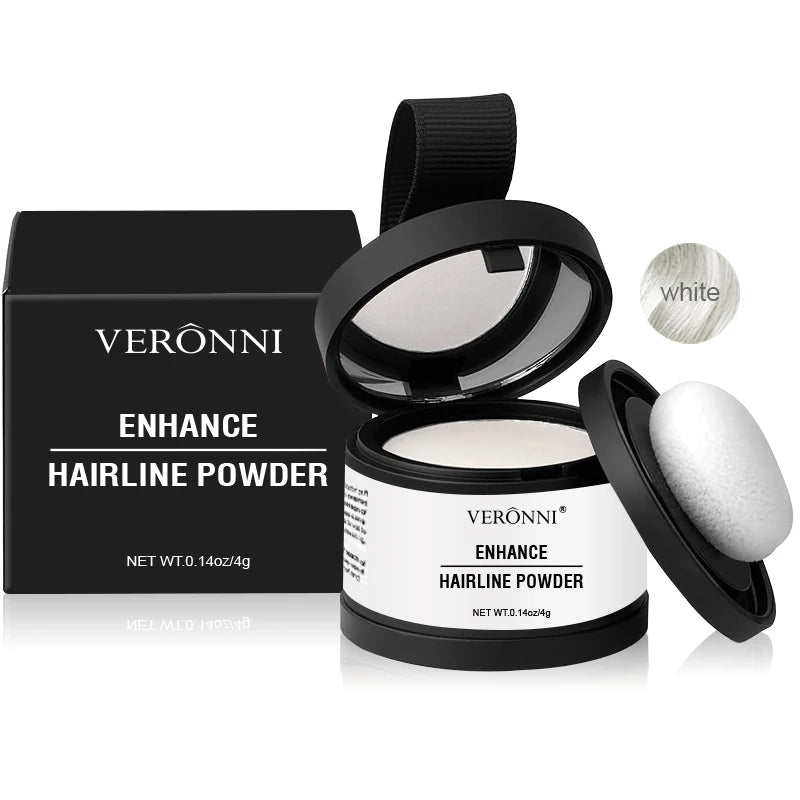 Poudre Correctrice Camouflage Cheveux VERONNI – Racines & Golfes, 14 Teintes