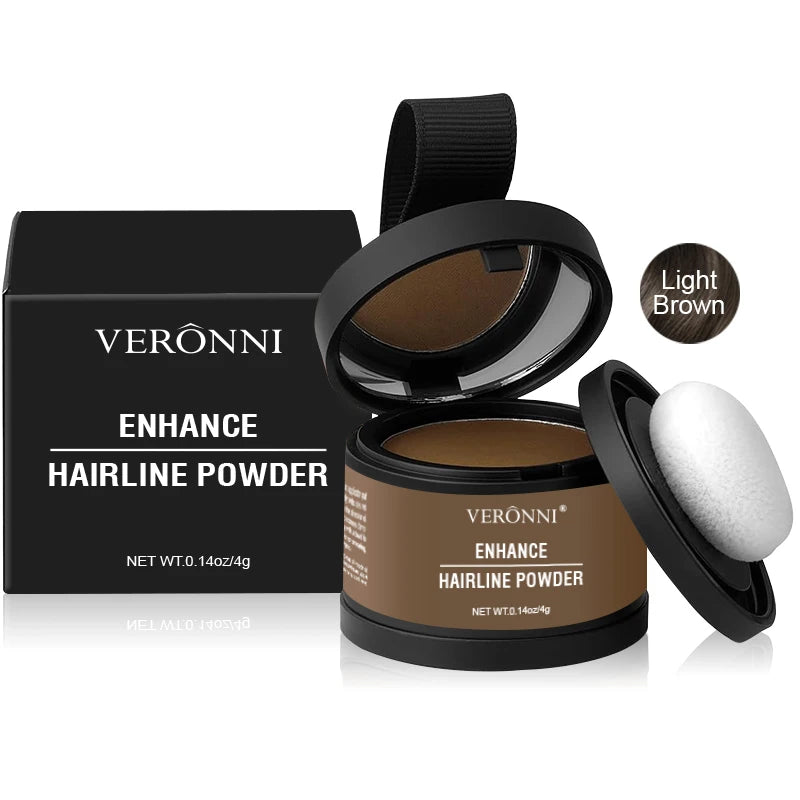Poudre Correctrice Camouflage Cheveux VERONNI – Racines & Golfes, 14 Teintes