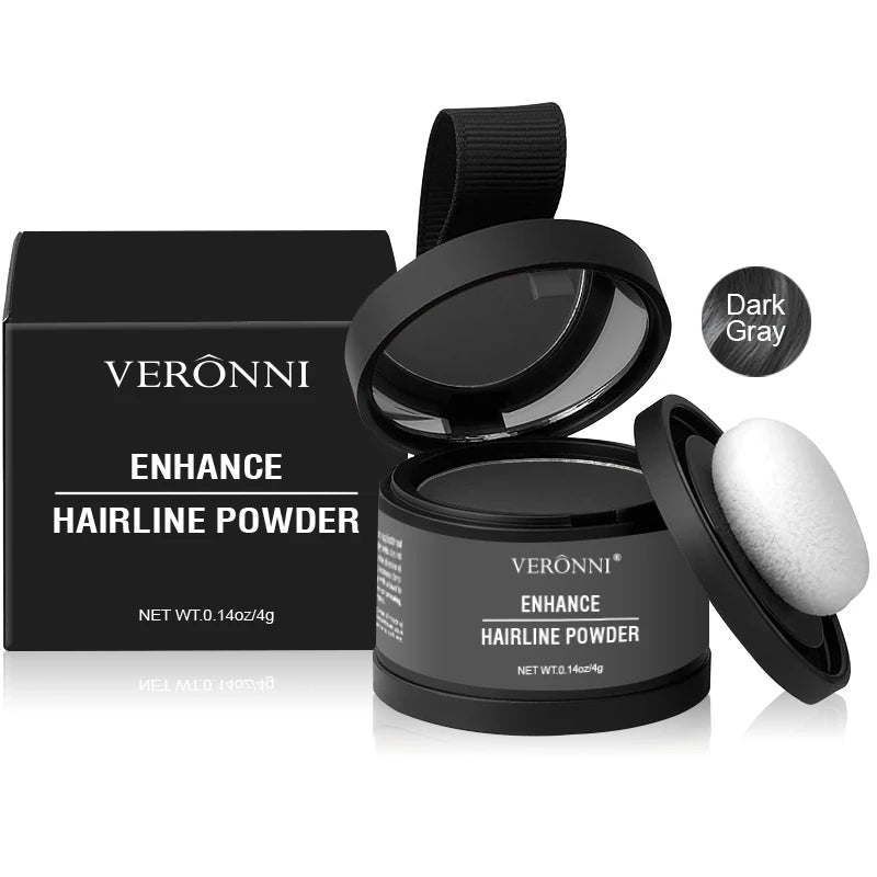 Poudre Correctrice Camouflage Cheveux VERONNI – Racines & Golfes, 14 Teintes